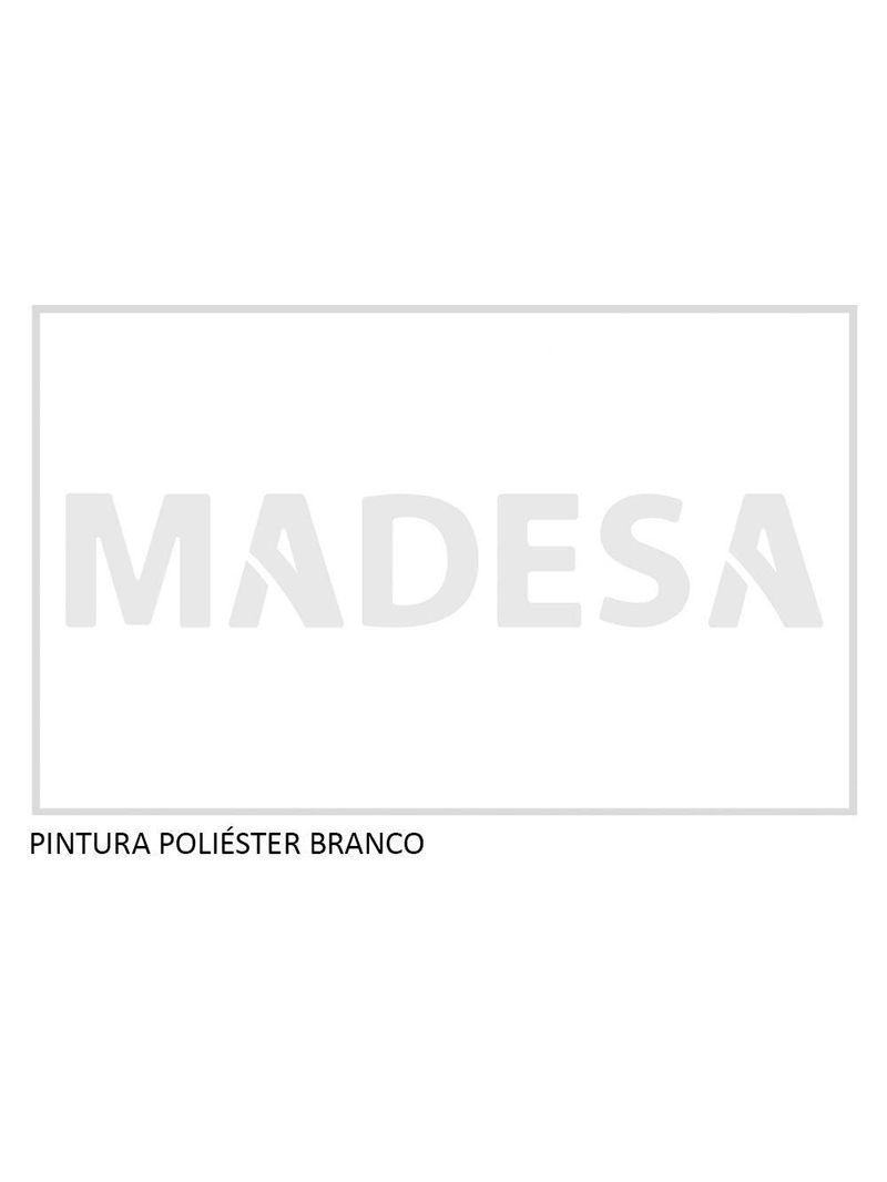 Cômoda Laura com 6 Gavetas Branca - Madesa