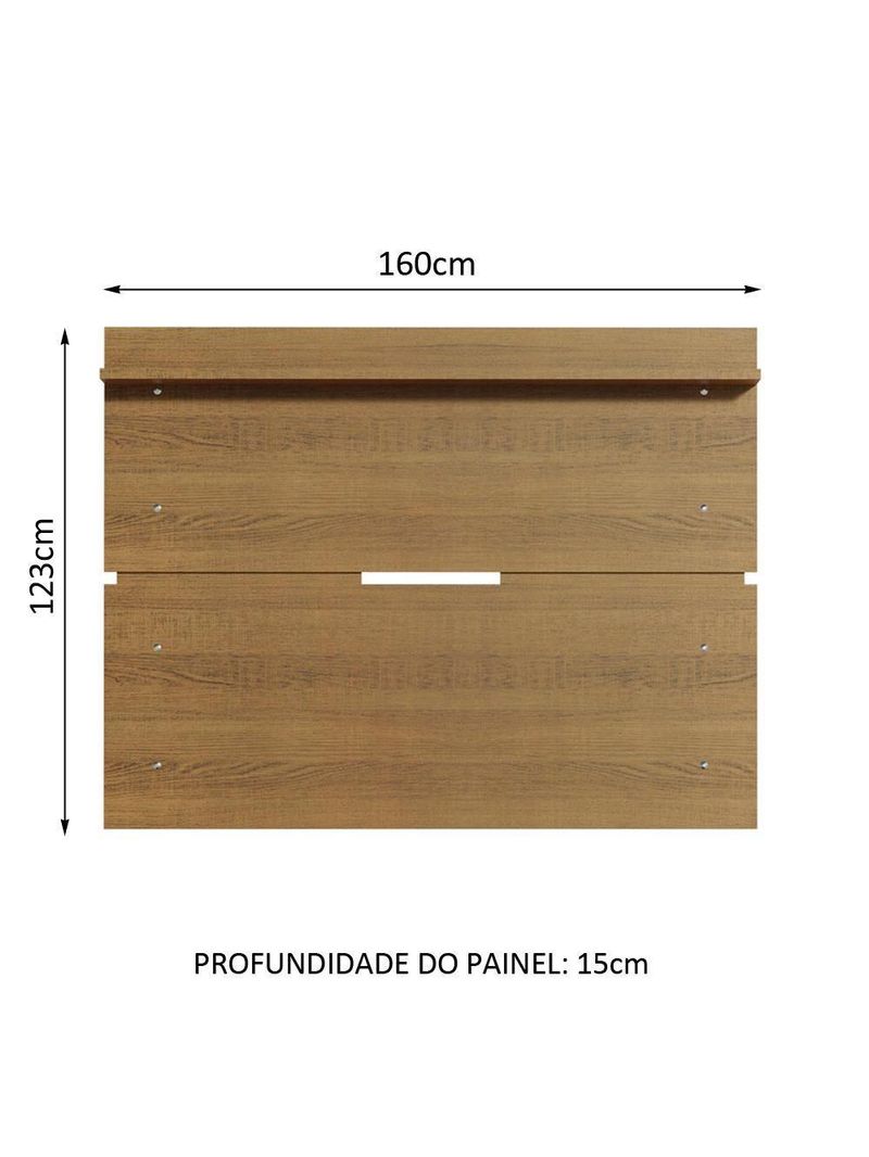 Painel para TV até 65" Preto Madesa