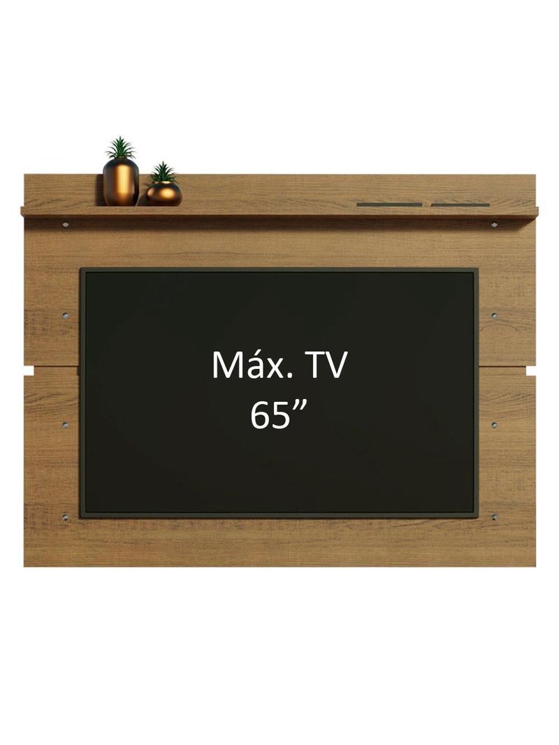 Painel para TV até 65" Preto Madesa