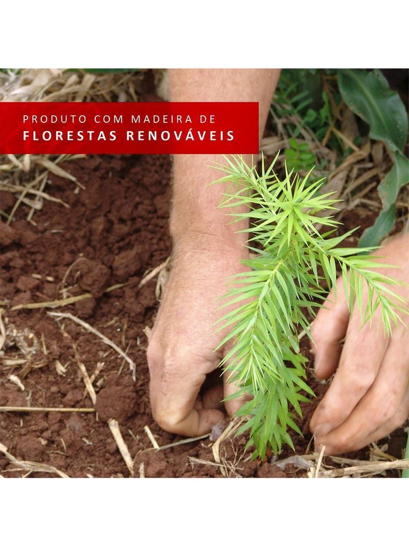 Painel para TV até 65" Preto Madesa