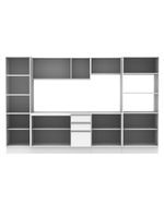 Cozinha Madesa Smart Modulada com Armário Balcão e Tampo