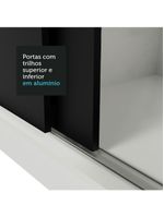 Guarda-roupa Casal Reno 3 Portas de Correr Espelhos Madesa