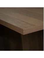 Conjunto Sala de Jantar Mesa Tampo de Madeira com 8 Cadeiras Marisa Madesa – Rustic/Preto