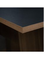 Conjunto Sala de Jantar Mesa com 4 Cadeiras Rustic/Preto – Briana Madesa