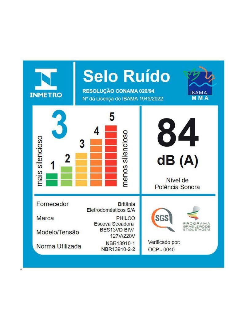 Escova Secadora Britânia Soft 4 em 1 1300W BES13VD Bivolt