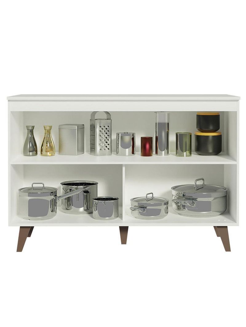 Balcão de Pia Reims 2 Portas Branco Madesa