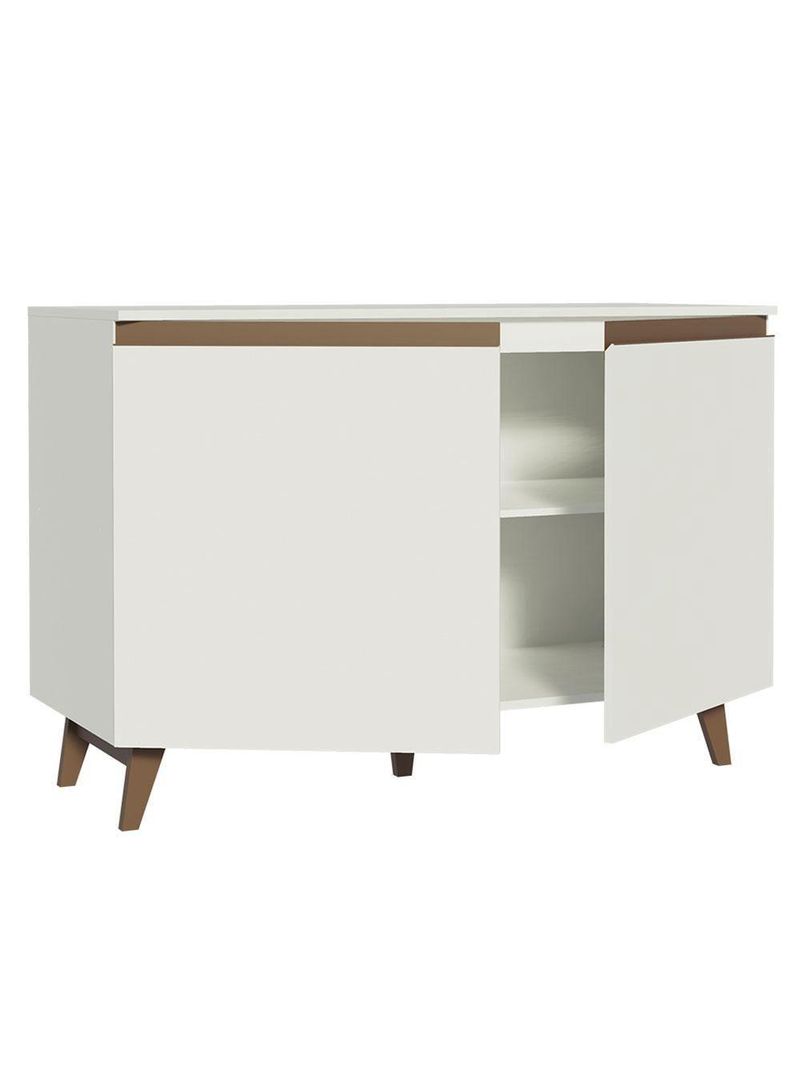 Balcão de Pia Reims 2 Portas Branco Madesa