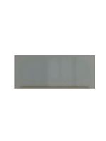 Armário Aéreo Lux 80cm 1 Porta Basculante Branco Cinza
