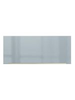 Armário Aéreo Lux 80cm 1 Porta Basculante Branco Cinza