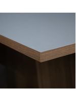 Conjunto Sala de Jantar Mesa Tampo de Madeira 4 Cadeiras – Rustic/Cinza/Floral Hibiscos – Samara Madesa