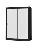 Guarda-roupa Solteiro Dallas Plus 2 Portas de Correr Madesa