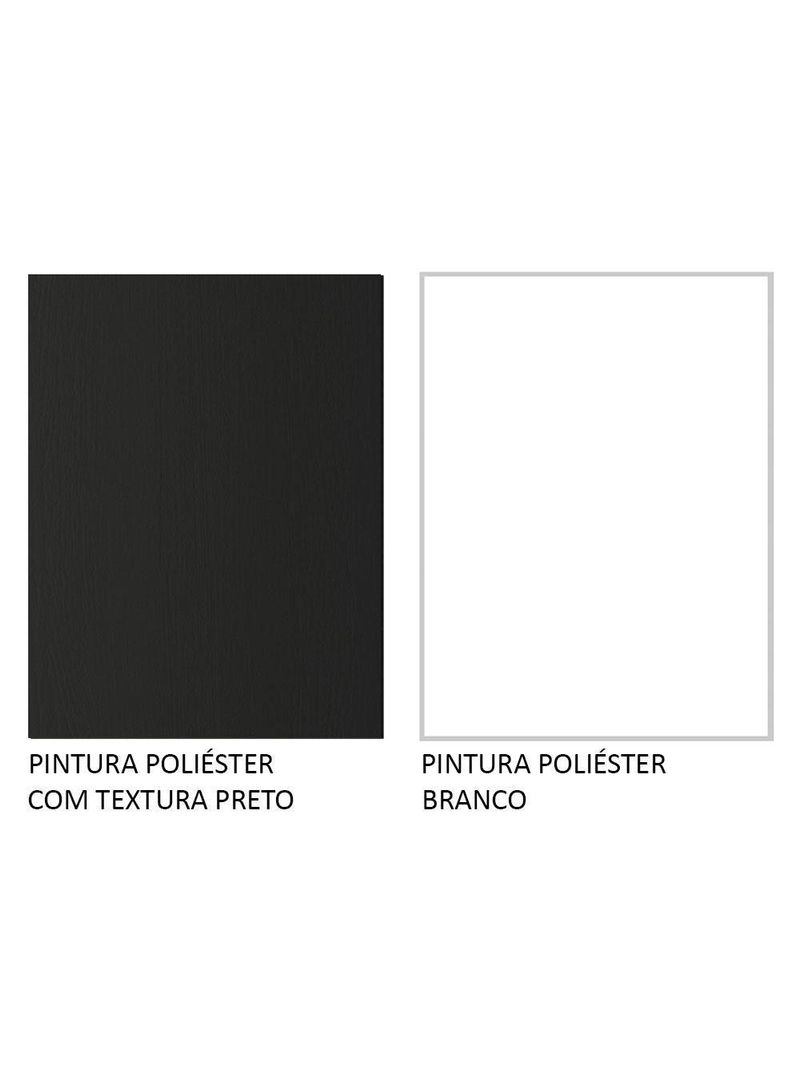 Guarda-roupa Solteiro Dallas Plus 2 Portas de Correr Madesa