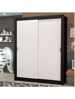 Guarda-roupa Solteiro Dallas Plus 2 Portas de Correr Madesa
