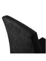 Conjunto Sala de Jantar Mesa Tampo de Vidro 4 Cadeiras Rustic/Preto Oxford – Evelin Madesa