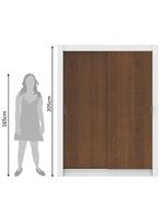 Guarda-Roupa Solteiro Dallas 2 Portas de Correr – Madesa
