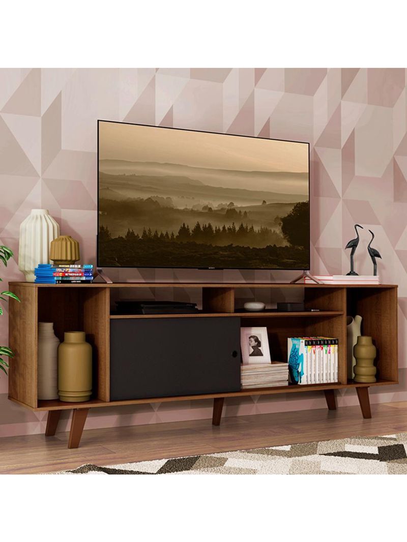 Rack para TV até 65 Polegadas Cancun com Pés Madesa 70087K5ZPP