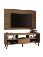Rack com Painel para TV até 65 Polegadas com Pés – Rustic Detroit – Madesa