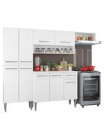 Cozinha Compacta Emilly Top com Armário e Balcão Madesa