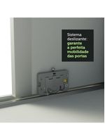 Guarda Roupa Royale Casal 100% MDF 3 Portas Correr Madesa