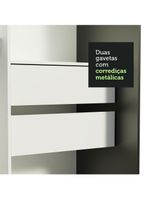 Guarda-roupa Solteiro 2 Portas de Correr 2 Gavetas Madesa