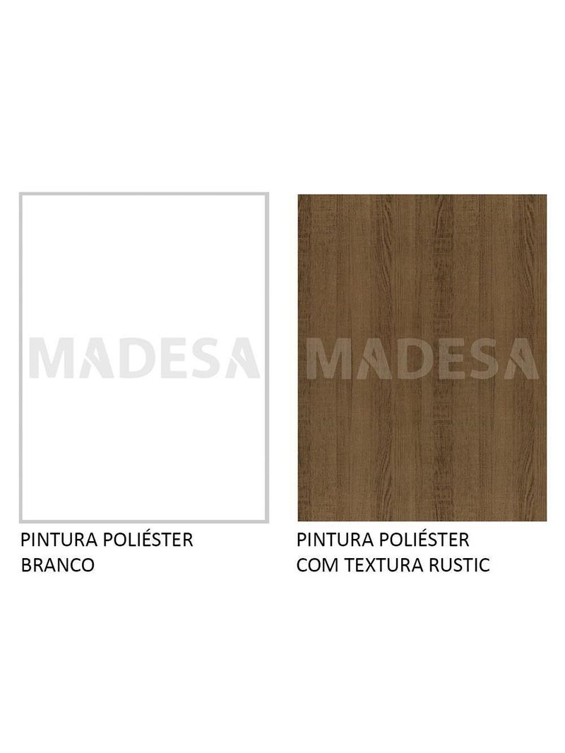 Guarda-roupa Solteiro Denver 2 Portas Correr Espelho Madesa