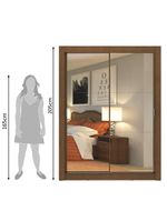 Guarda-Roupa Solteiro Dallas 2 Portas de Correr – Madesa