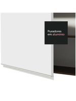 Torre Quente Glamy 70 cm 3 Portas Rustic/Branco Madesa