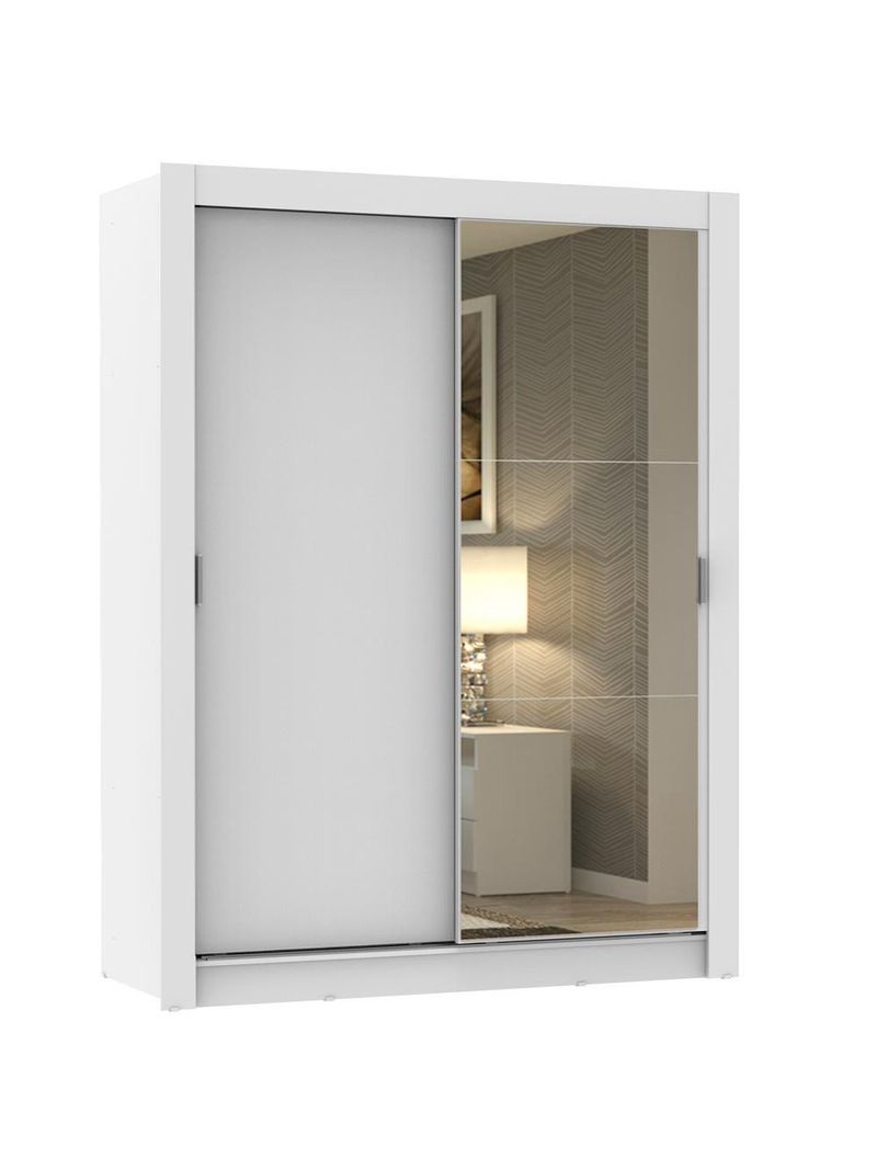 Guarda-roupa Solteiro Dallas 2 Portas 2 Gavetas Madesa