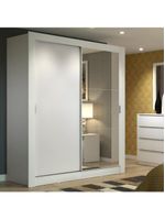 Guarda-roupa Solteiro Dallas 2 Portas 2 Gavetas Madesa