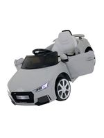 Carro elétrico infantil audi tt rs r/c 24ghz cinza 12v bel