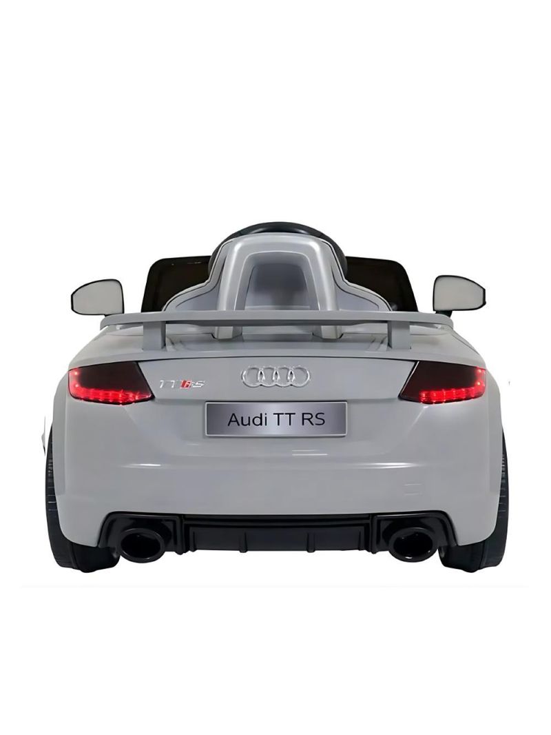 Carro elétrico infantil audi tt rs r/c 24ghz cinza 12v bel
