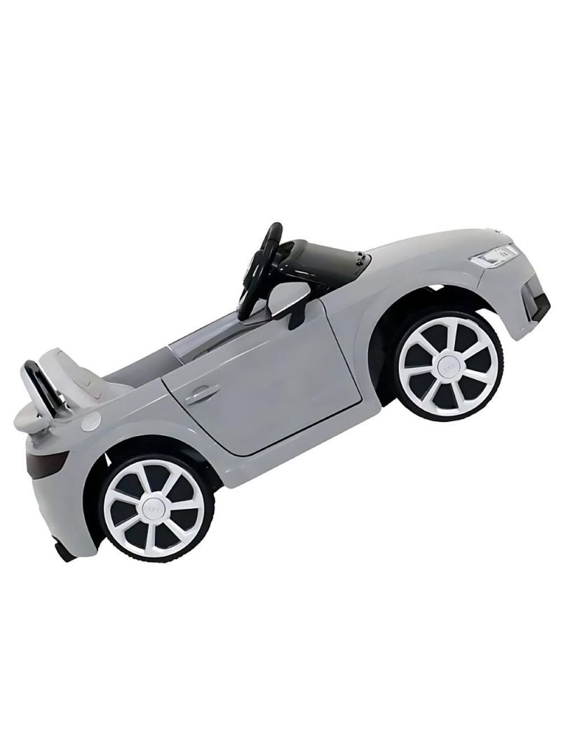 Carro elétrico infantil audi tt rs r/c 24ghz cinza 12v bel