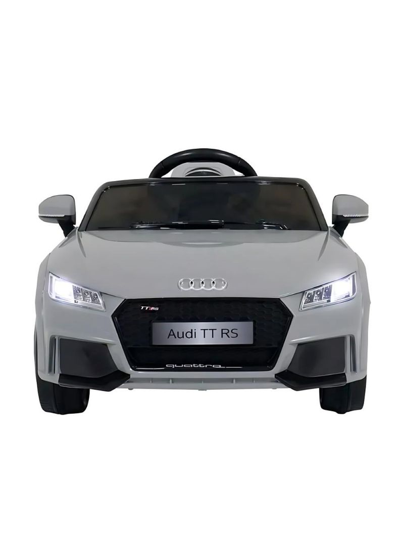 Carro elétrico infantil audi tt rs r/c 24ghz cinza 12v bel