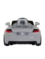 Carro elétrico infantil audi tt rs r/c 24ghz cinza 12v bel