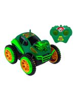 Veículo controle remoto tartarugas ninja radical flip