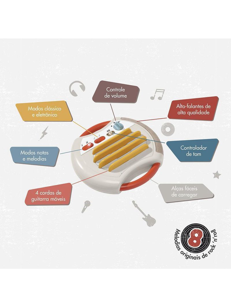 Guitarra eletrônica tiny rockers - tiny love