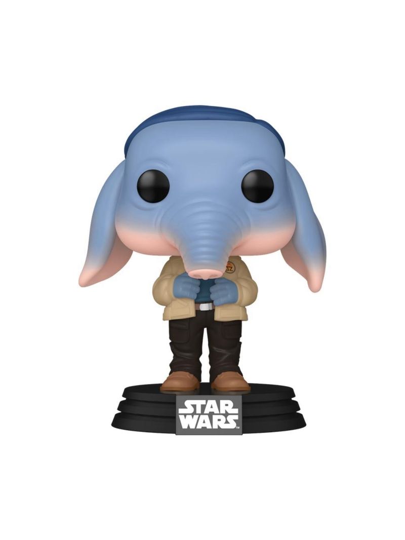 Boneco funko pop! star wars skeleton crew - neel