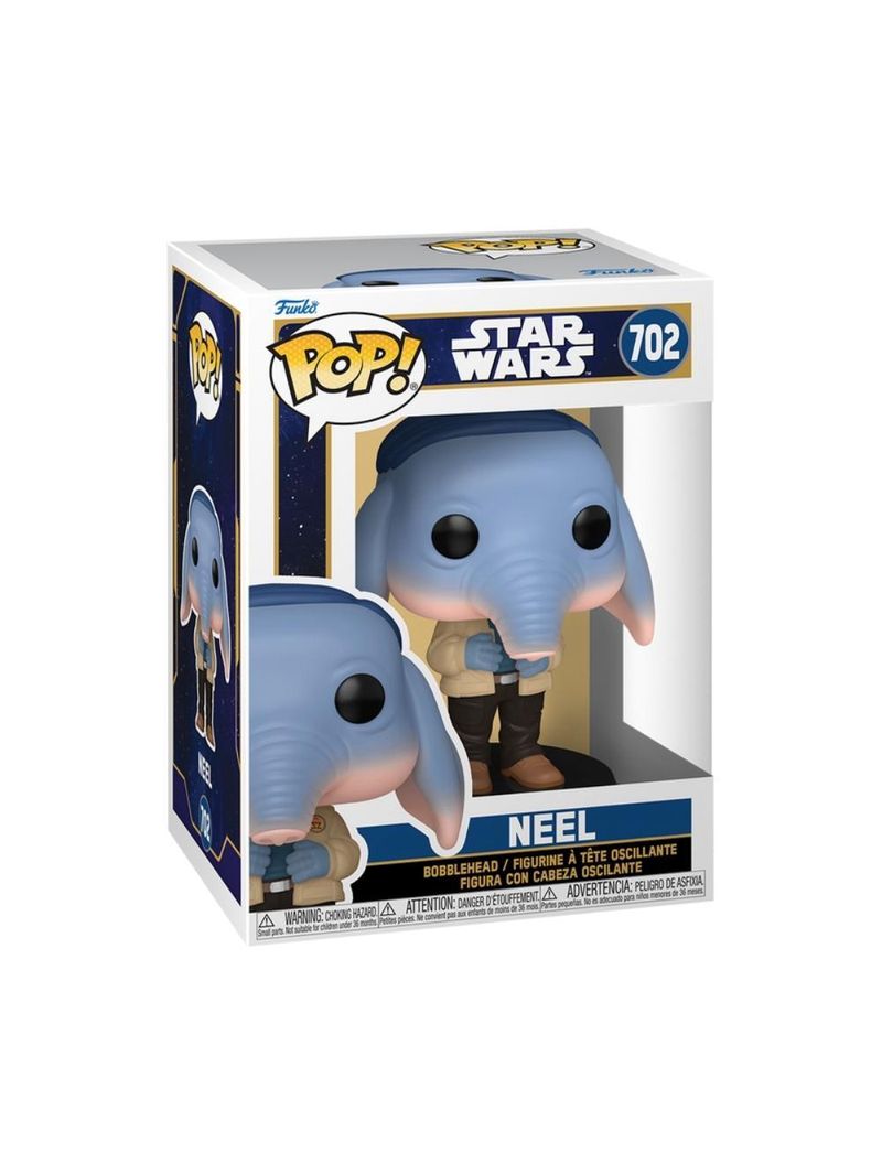 Boneco funko pop! star wars skeleton crew - neel