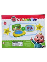 Kit laptop infantil educativo candide cocomelon bilíngue + 1 fidget spinner sortido