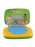 Kit laptop infantil educativo candide cocomelon bilíngue + 1 fidget spinner sortido