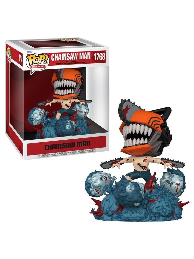 Boneco funko pop! deluxe chainsaw man - chainsaw man