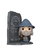 Boneco funko pop! deluxe o senhor dos anéis - gandalf e o portão de durin