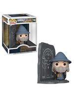Boneco funko pop! deluxe o senhor dos anéis - gandalf e o portão de durin