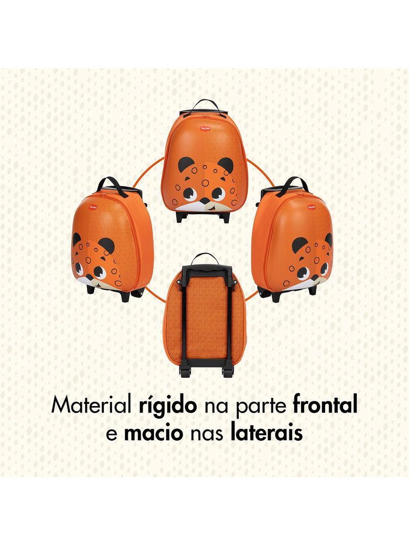 Mala infantil com rodinha safari jaguar - tiny love