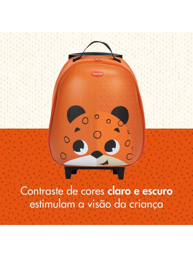 Mala infantil com rodinha safari jaguar - tiny love