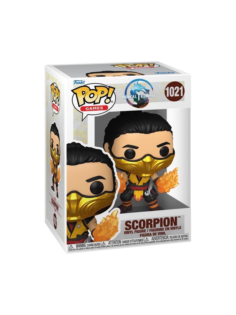 Boneco funko pop! mortal kombat - scorpion