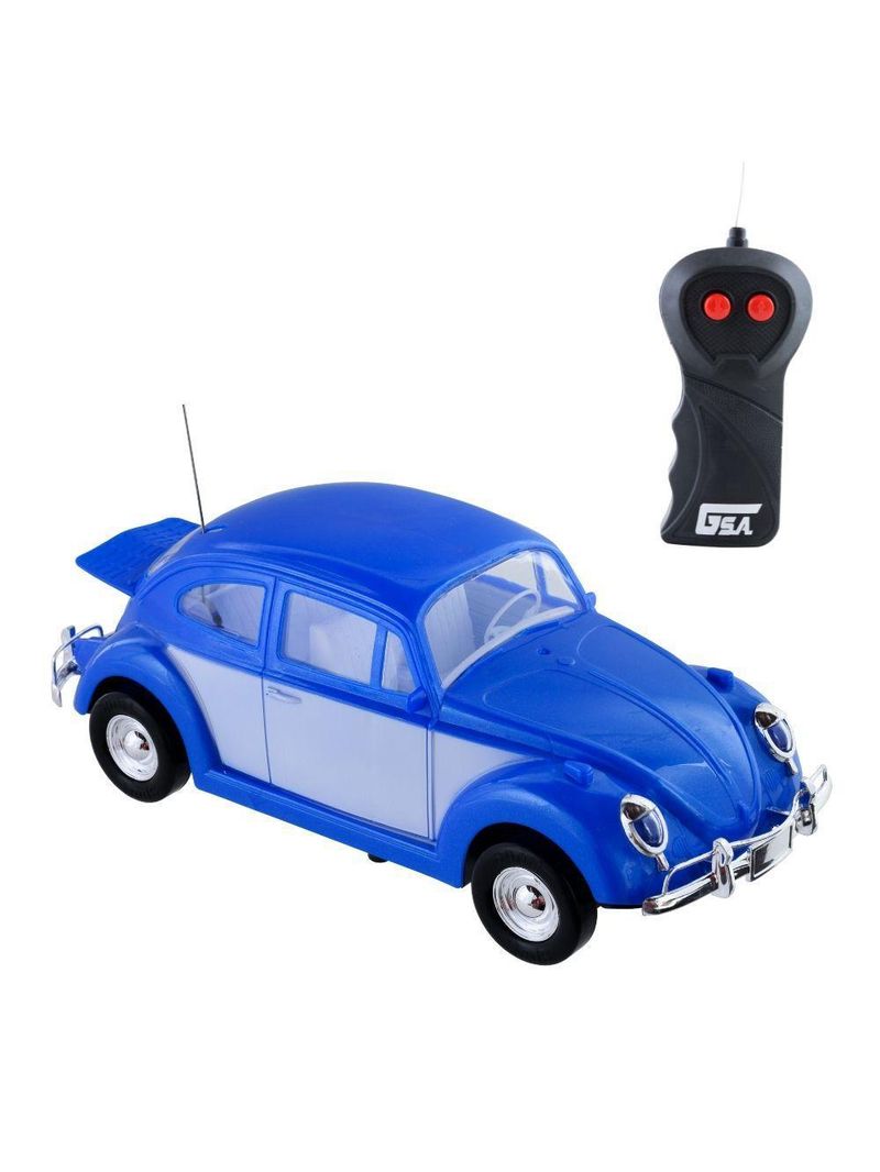 Veículo controle remoto garagem sa besouro - azul