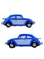 Veículo controle remoto garagem sa besouro - azul
