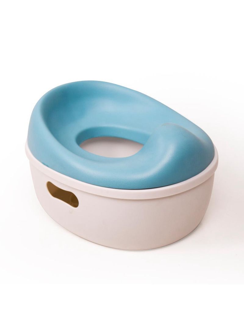 Troninho infantil kingdom potty 3 in 1 blue - safety 1st