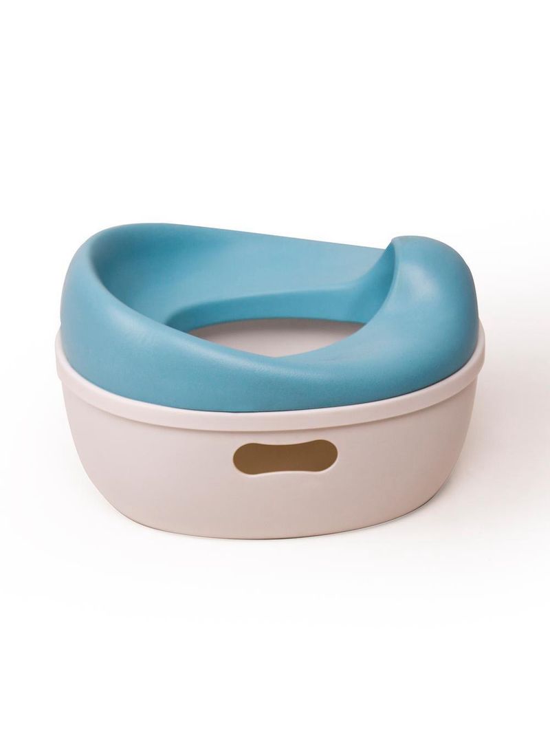 Troninho infantil kingdom potty 3 in 1 blue - safety 1st